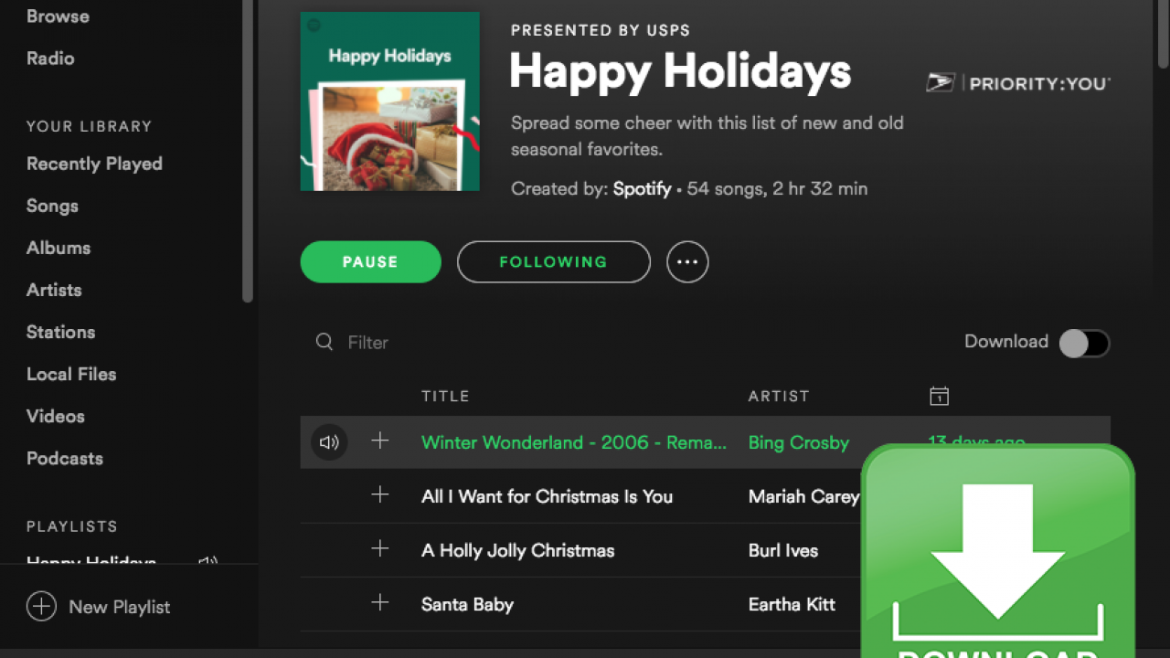 Download Songs Your Music On Spotify